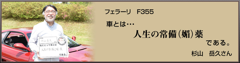 tF[@F355@ԂƂ́c  l̏iZjł@Rxv